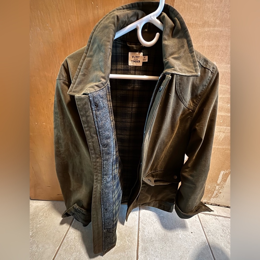 Flint and Tinder Flannel lined Hudson jacket